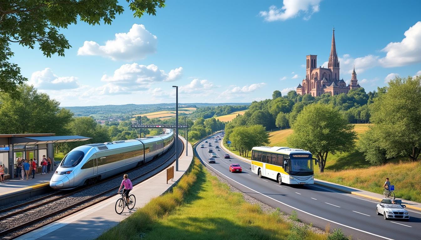 explorez les meilleures options de transport entre montauban et toulouse pour un voyage rapide, confortable et économique.