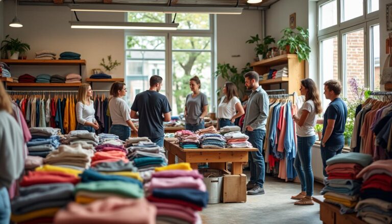 découvrez frip'fouille à saint aubin, la friperie solidaire d'emmaüs agir toulouse, où mode responsable rime avec engagement solidaire.