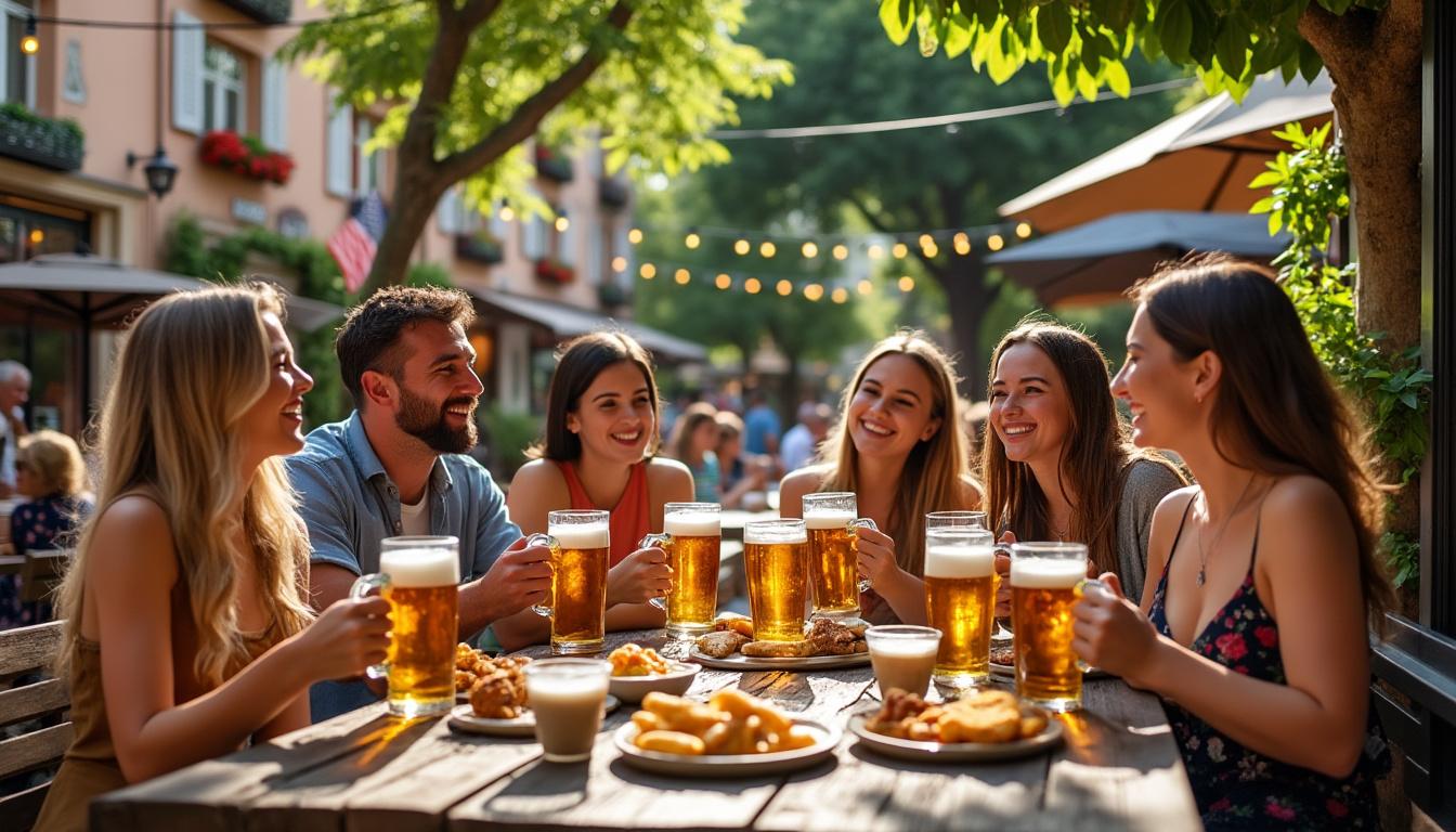découvrez les meilleurs biergartens à toulouse pour profiter d'une ambiance conviviale, de délicieuses bières artisanales et des moments chaleureux entre amis ou en famille.