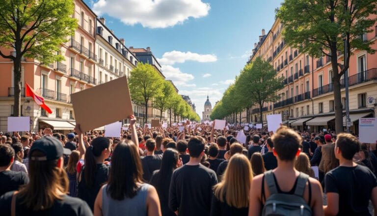 suivez en direct et en temps réel la manifestation à toulouse aujourd’hui. toutes les informations, mises à jour et images de l'événement pour ne rien manquer.