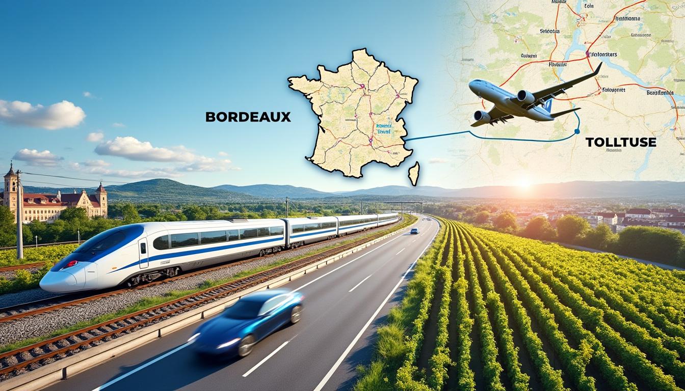 découvrez la distance entre bordeaux et toulouse et les moyens les plus efficaces pour effectuer ce trajet, que ce soit en voiture, train ou autre transport.